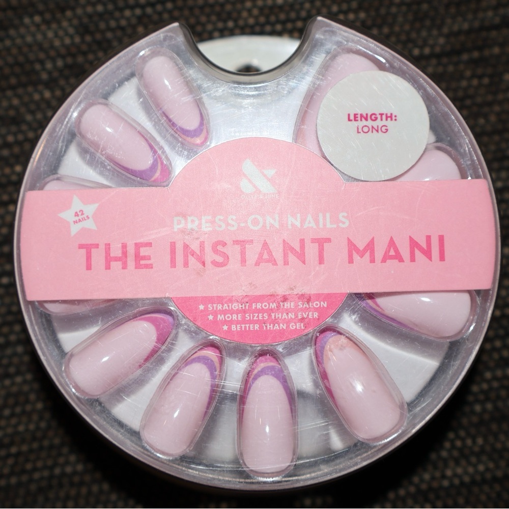 The Instant Mani Press-On Nails - Pink